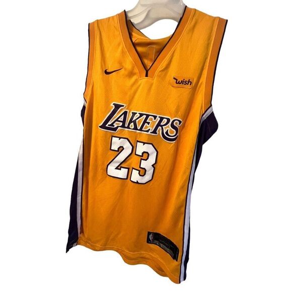 Nike Wish Los Angeles Lakers LeBron James 23 Jersey Men's XL (52) - Picture 2 of 9